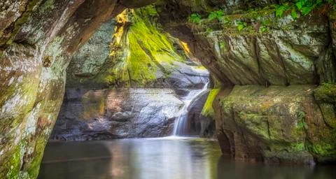 Pewit's Nest Foto stock