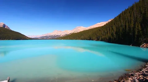 Peyto Lake Banff National Park Stock Footage
