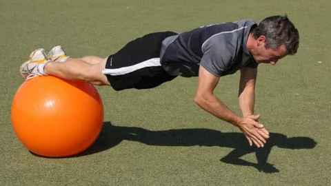 Pezziballtraining Stock Photos