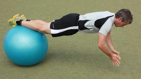 Pezziballtraining Stock Photos