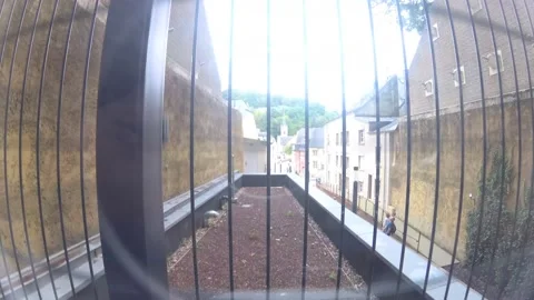 Pfaffenthal Panoramic Elevator in Luxembourg Stock-Footage 145067012