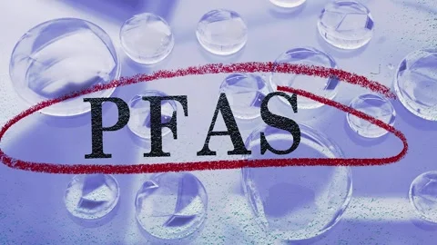 PFAS Circle zoom Stock Footage 314687535