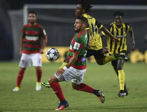 PFC Botev Plovdiv vs C.S. Maritimo, Burgas, Bulgaria - 27 Jul 2017 Stock Photos