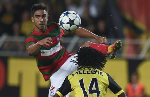 PFC Botev Plovdiv vs C.S. Maritimo, Burgas, Bulgaria - 27 Jul 2017 Stock Photos