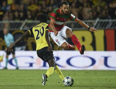 PFC Botev Plovdiv vs C.S. Maritimo, Burgas, Bulgaria - 27 Jul 2017 Stock Photos