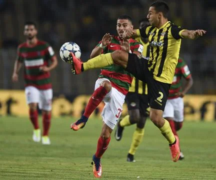 PFC Botev Plovdiv vs C.S. Maritimo, Burgas, Bulgaria - 27 Jul 2017 Stock Photos