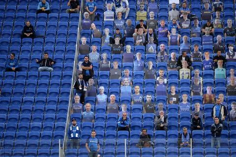 PFC Levski Sofia vs PFC Ludogorets Razgrad, Bulgaria - 05 Jun 2020 Stock Photos