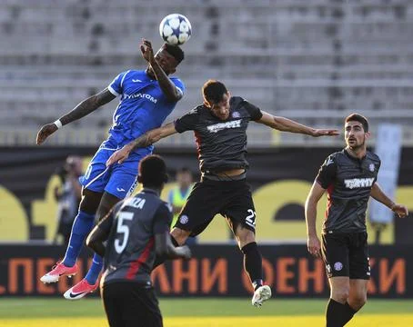 PFC Levski vs Hajduk Split, Sofia, Bulgaria - 20 Jul 2017 Stock Photos