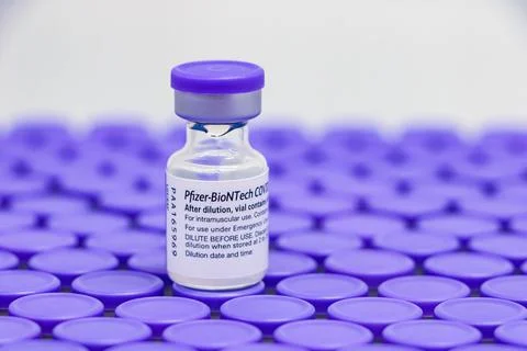 Pfizer vaccine Foto stock