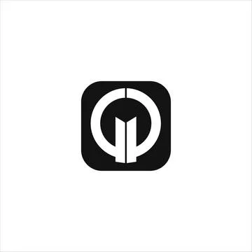 PG, GP, G AND P Abstract initial monogram letter alphabet logo design Stock Illustration