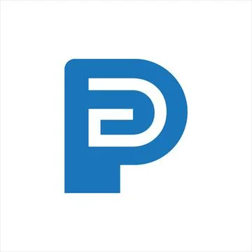 PG Letter monogram Initial Logo Design Template Vector Illustration. PG ele.. Stock Illustration