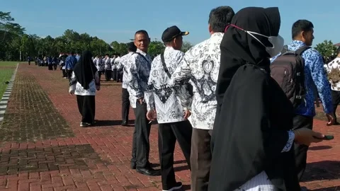 PGRI 77th Anniversary activities in 2022 Stock Footage 222857985