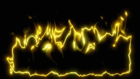 Ph flame  gold 2 Stock Footage 219360006