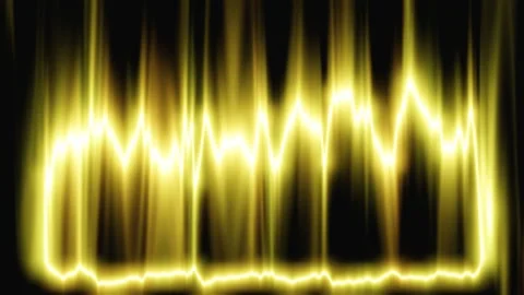 Ph flame  gold 3 Stock Footage 219360032