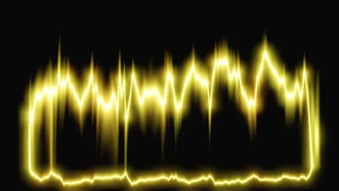 Ph flame  gold 4 Video stock 219360034