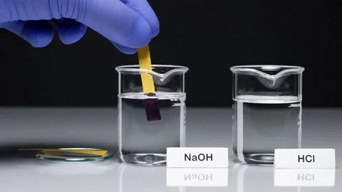 PH test Video stock 148118244