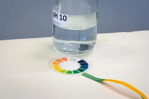 PH Test Strip Stock Photos