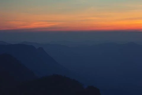 Pha dang luang view point Stock Photos