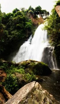 Pha Dok Seaw Waterfall Stock Photos