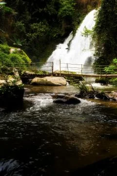 Pha Dok Seaw Waterfall Stock Photos