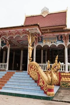 Pha That Luang Building Stock Photos