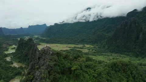 Pha Ngeum Viewpoint Video stock 147904536
