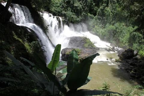 Pha sua waterfall Stock Photos