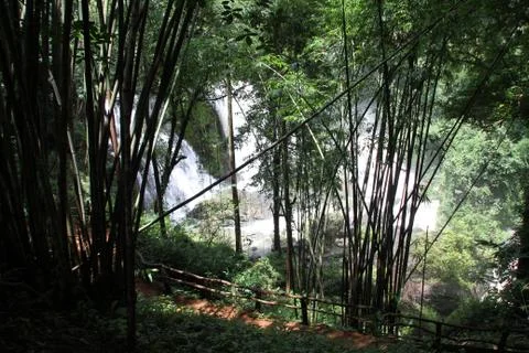 Pha sua waterfall Stock Photos