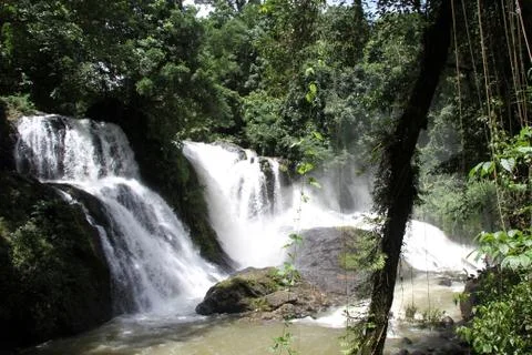 Pha sua waterfall Stock Photos