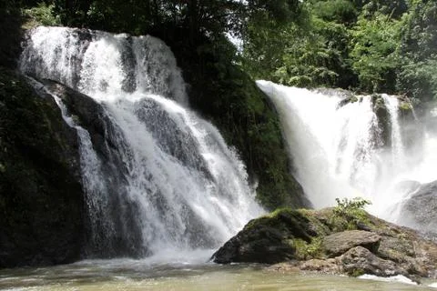 Pha sua waterfall Stock Photos
