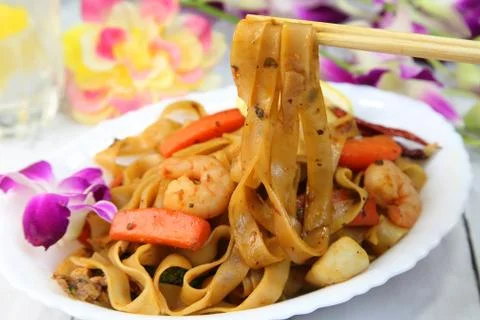 Phad Kee Mao Stock Photos