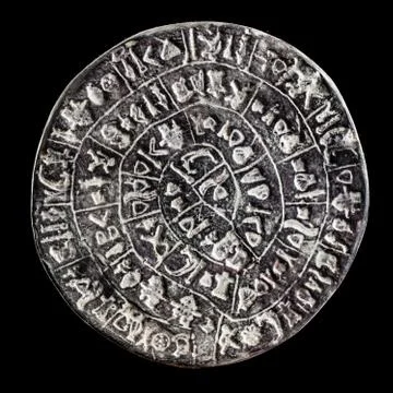 Phaistos disc 写真素材