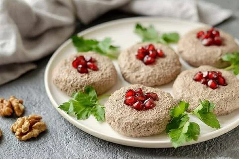 Phali from mushrooms Foto stock