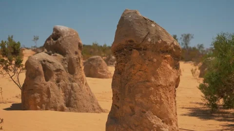 Phallic Shaped Rock Formation Stock Footage 315991759