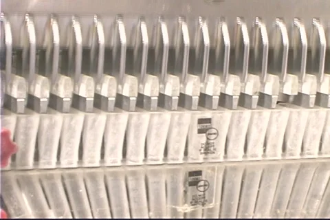 Phamaceutical capsuling machine Stock Footage 146880