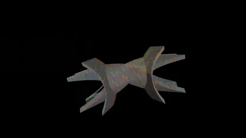 Phantasia abstract,3d,4k Stock Footage 166385843