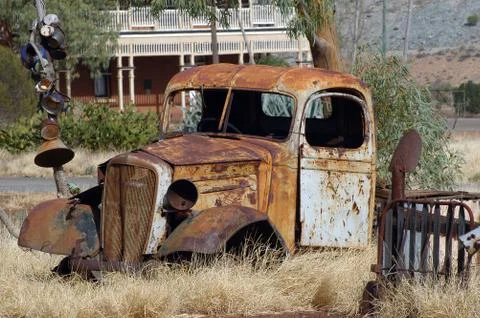 Phantom city of leonora Stock Photos