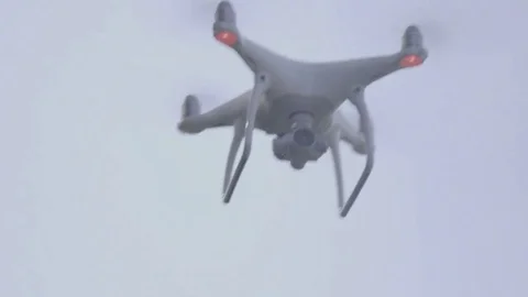 Phantom drone flying Stock Footage 75213006