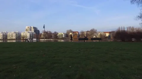 Phantom Flight Close To Lawn, Treptow, Berlin Видео 223192318