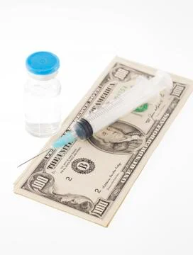 Pharmaceutical cost Stock Photos