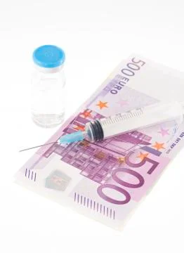 Pharmaceutical cost Stock Photos