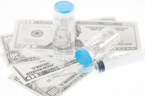 Pharmaceutical cost Foto stock