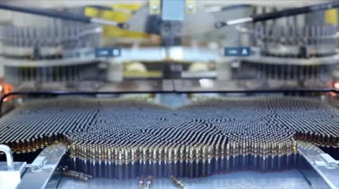 Pharmaceutical Factory Stock Footage 24640939
