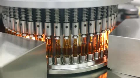 Pharmaceutical Factory Stock Footage 24641338
