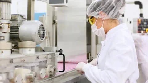 Pharmaceutical factory Stock Footage 24642137