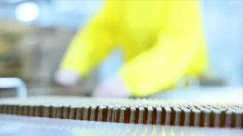 Pharmaceutical Factory Stock Footage 24642155