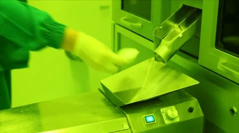 Pharmaceutical factory Stock Footage 24642543