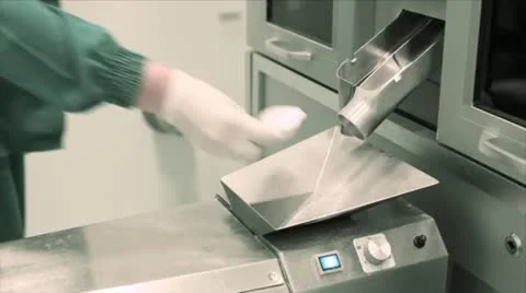 Pharmaceutical factory Stock Footage 24642985
