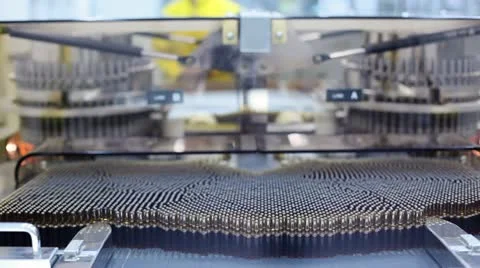 Pharmaceutical factory Video stock 24643436