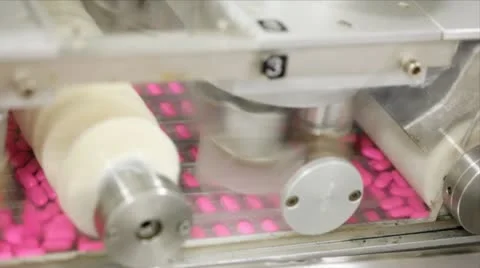 Pharmaceutical Factory Stock Footage 24644312